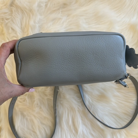 Fendi-Mini Flowerland BackPack-Light Blue Leather - Picture 8 of 11